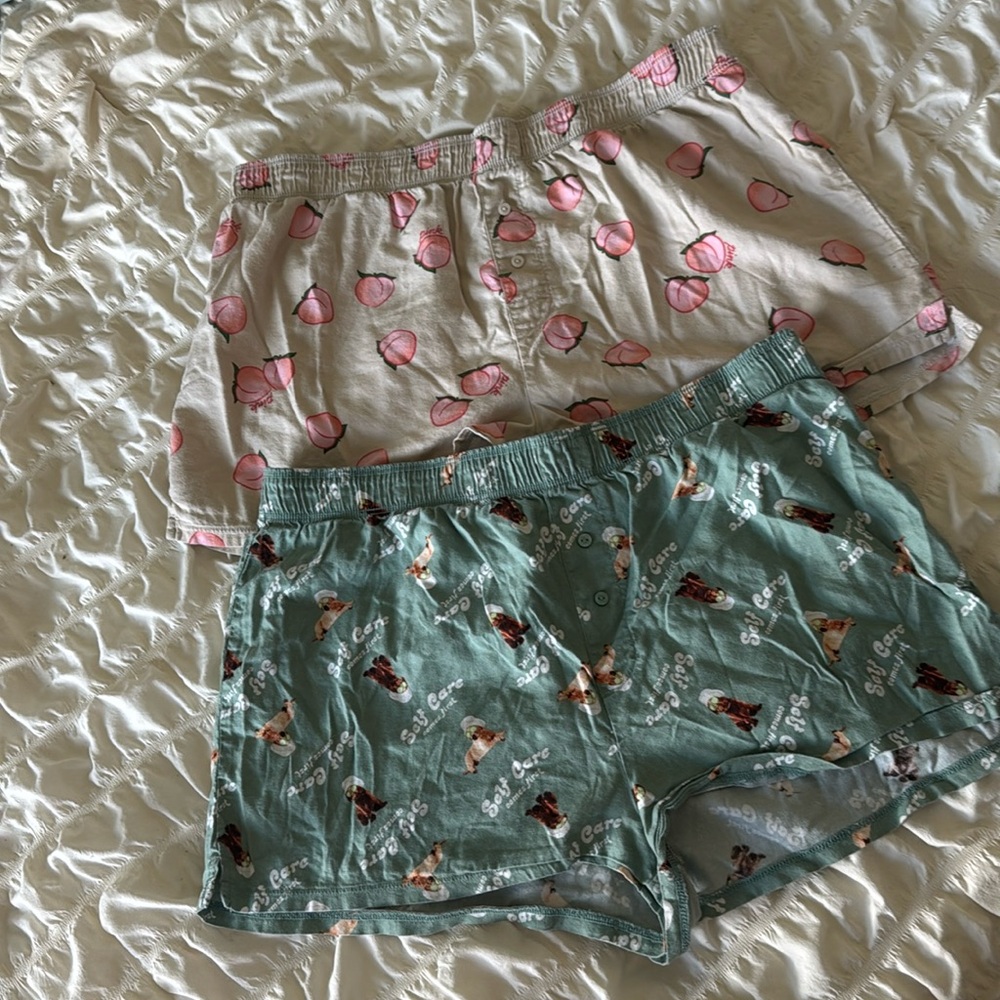 VS PINK sleep boxy shorts